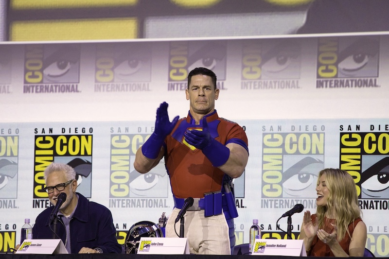 SDCC 2025: Peacemaker panel met James Gunn, John Cena en Jennifer Holland (Foto: Peter Breuls)