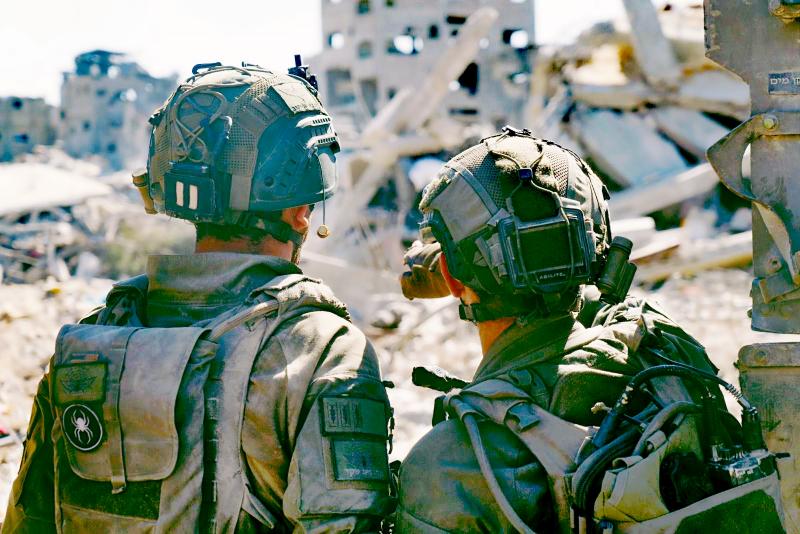 IDF forces operate in the Gaza Strip, Swords of Iron, 201024 (@WikimediaCommons) 