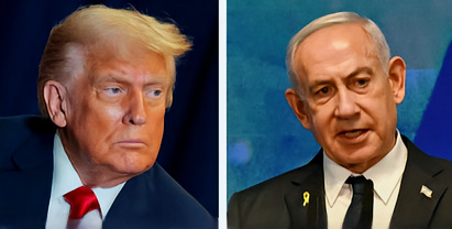 Donald Trump says he 'will not allow' Netanyahu to annex West Bank (2 BBC on YT 260925-screenshot) Donald Trump says he 'will not allow' Netanyahu to annex West Bank (2 BBC on YT 260925-screenshot)