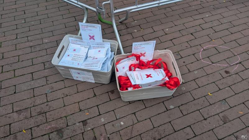 Sfeerimpresse Rode Lijn Protest in Amsterdam  (Foto: FOK! / DJMO )