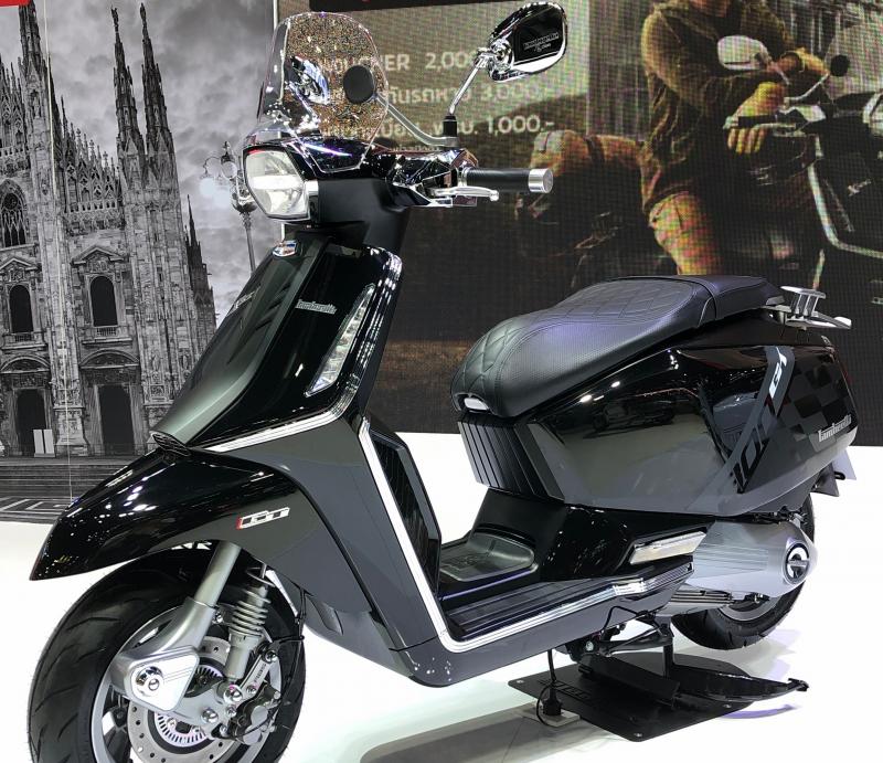 Lambretta X300GT (@WikimediaCommons-Chanokchon CCAS 4)