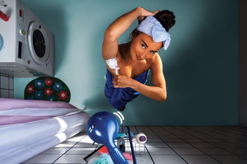 Scheer je huid, met de kraan uit (@Vitens)