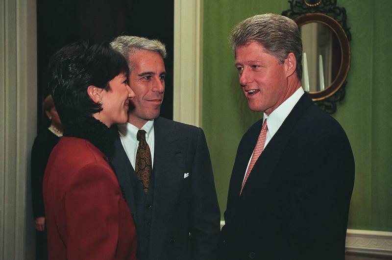 Clinton met Epstein en Maxwell (september 1993)