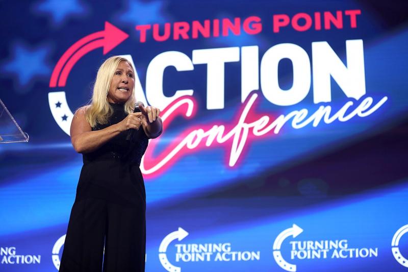 Marjorie Taylor Greene (@@WikimediaCommons CC BY-SA 2.0) 