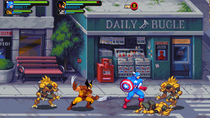 marvel cosmic invasion 2 player mode