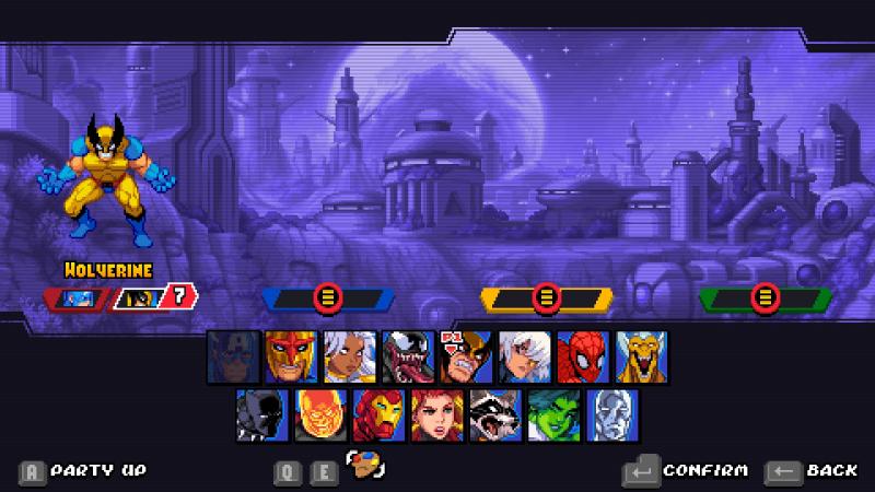 marvel cosmic invasion character roster