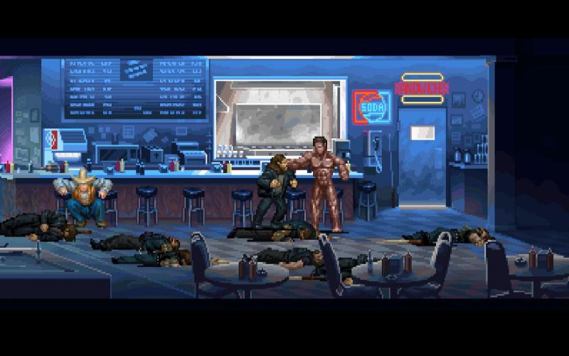 terminator 2d no fate barfight