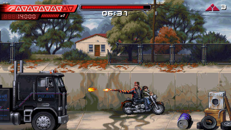 terminator 2d no fate truck chase