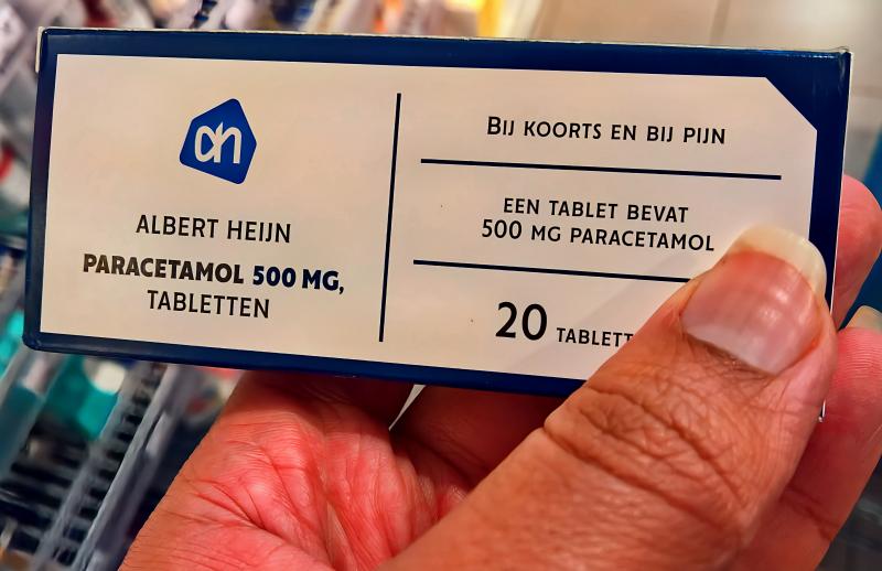 Paracetamol (@DonaldTrung  https://creativecommons.org/licenses/by-sa/4.0/)