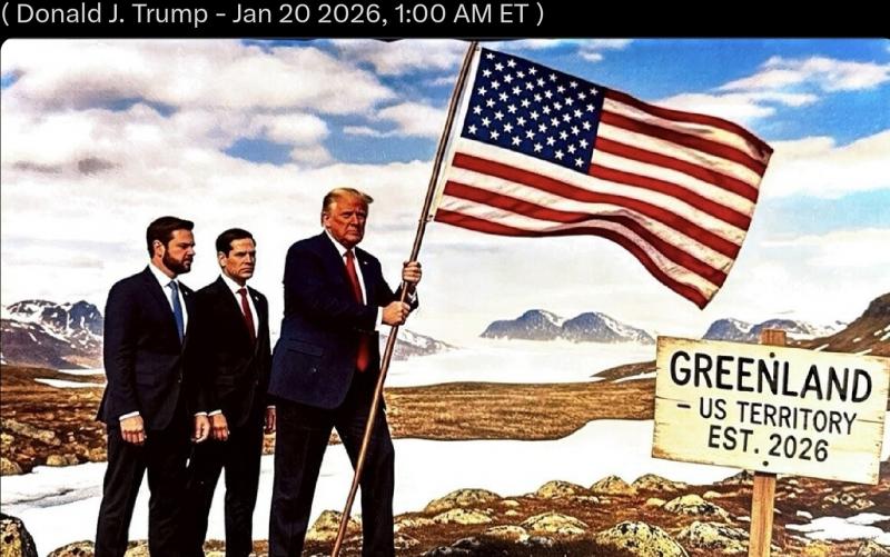 Donald Trump - Truthsocial on X - AI(https://x.com/i/status/2013501134262939849) 