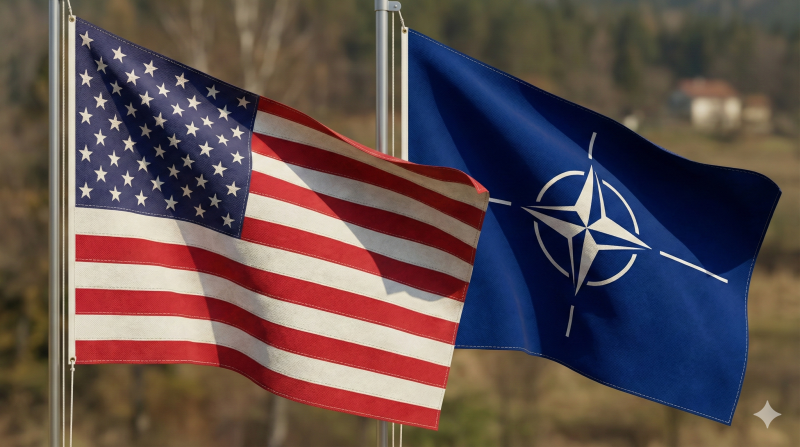 Vlaggen US en NAVO (@Gemini-AI) 