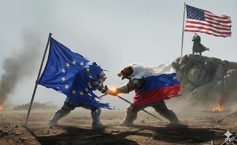 VS kijkt toe bij gevecht Europa met Rusland (@Gemini-AI) VS kijkt toe bij gevecht Europa met Rusland (@Gemini-AI)