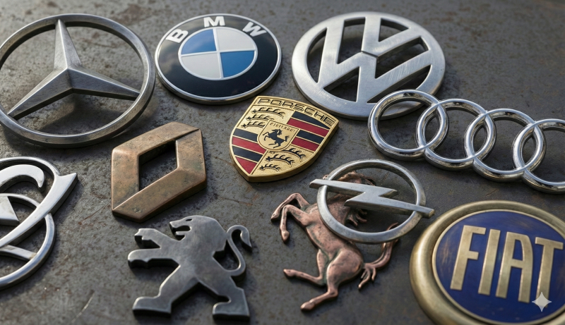 AI-impressie EU automerken (@Gemini-AI l