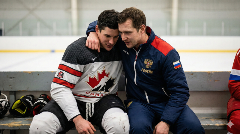 Verliefde mannen in tv-serie (@Gemini-AI-impressie) 