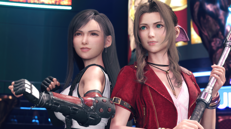 final fantasy rebirth Aerith en Tifa