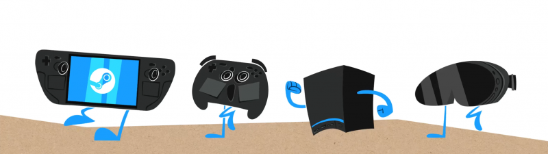 Steam hardware grapic