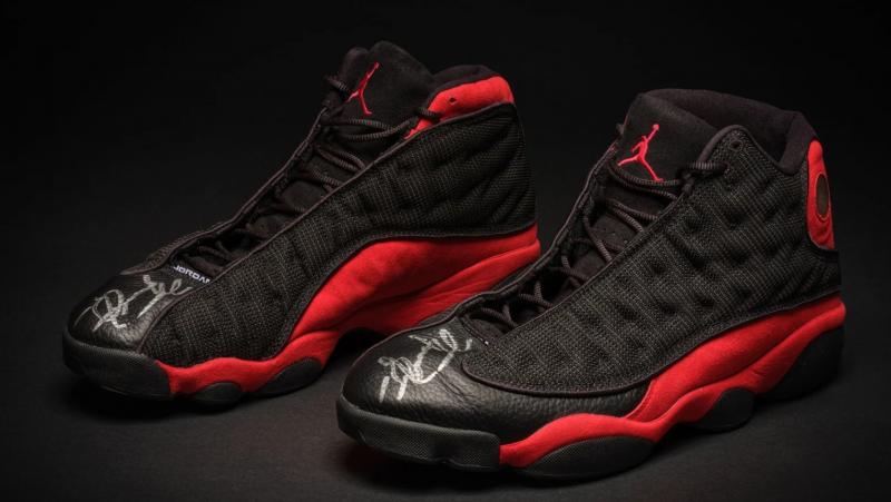 De sneakers in kwestie (Foto: Sotheby's)