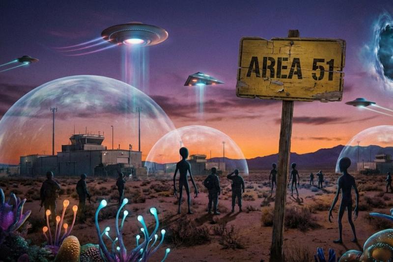 Area51 - buitenaards lenen (@Gemini-AI-impressie) 