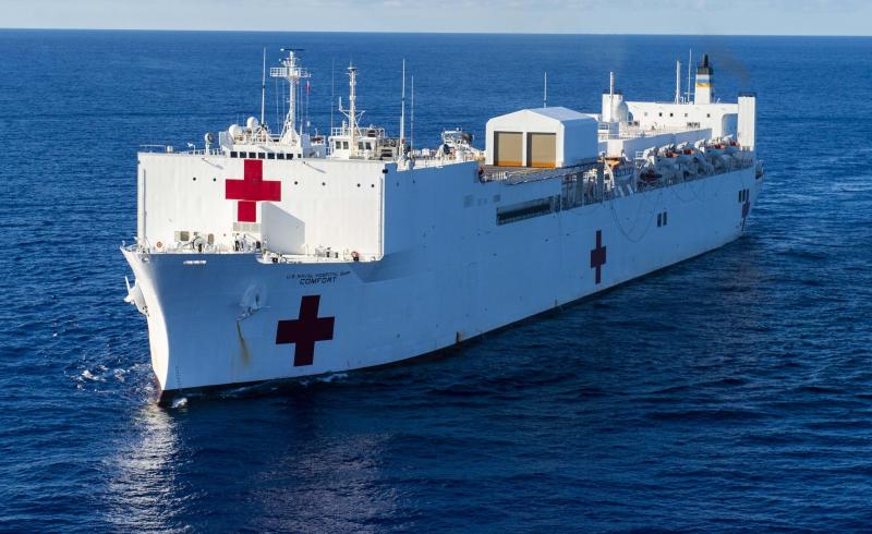 USSS Comfort (@Embajada de EEUU Perú) USSS Comfort (@Embajada de EEUU Perú)