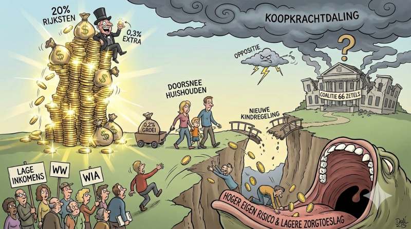 Werken moet meer lonen (@Gemini-AI-impressie) 