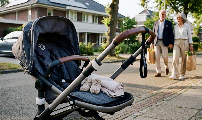 Dalend geboortecijfer in welvarend land (@Gemini-AI-impressie) 