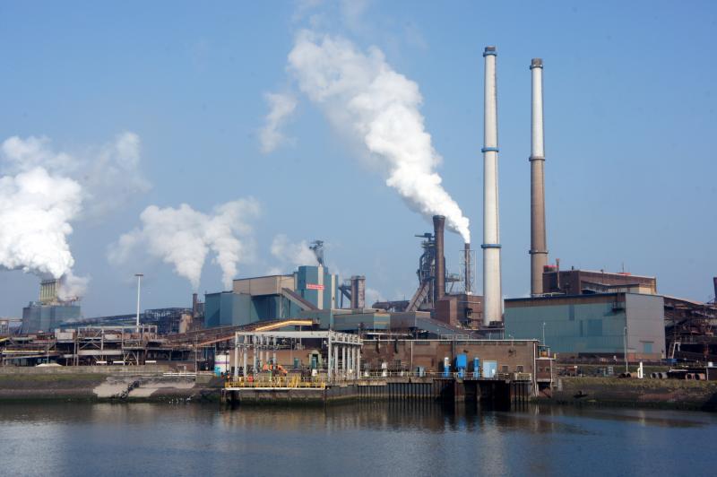 Tata Steel IJmuiden (Foto: Alf van Beem)
