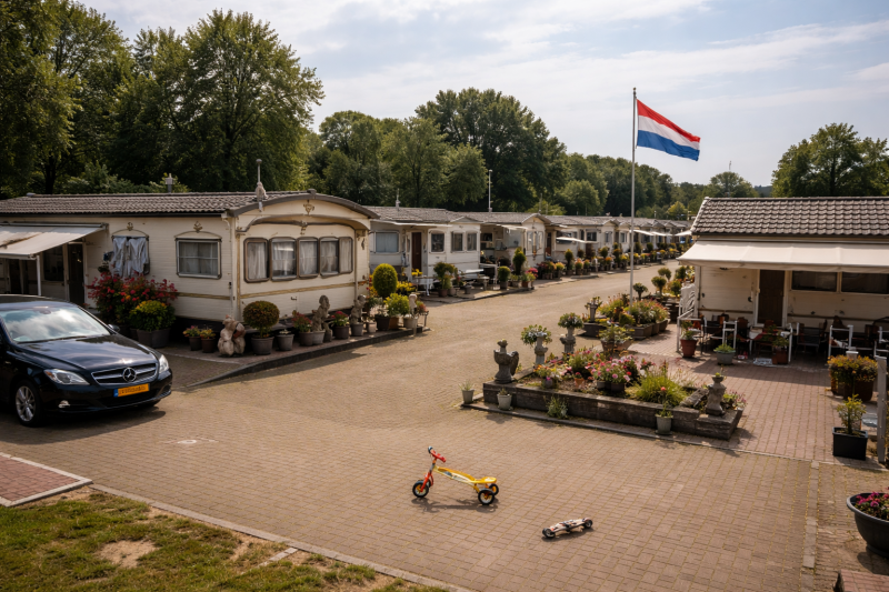 woonwagenkamp (Foto: ChatGPT)