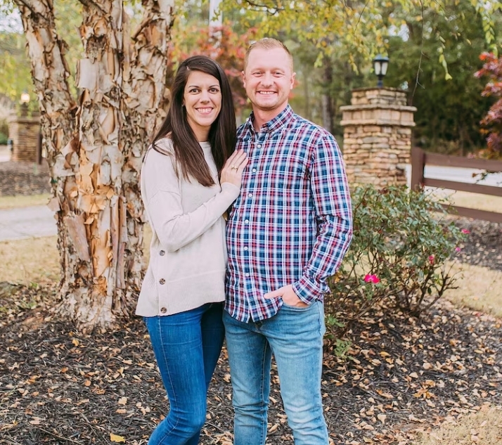 Jason Hughes en zijn vrouw (Afbeelding: Hughes familie)