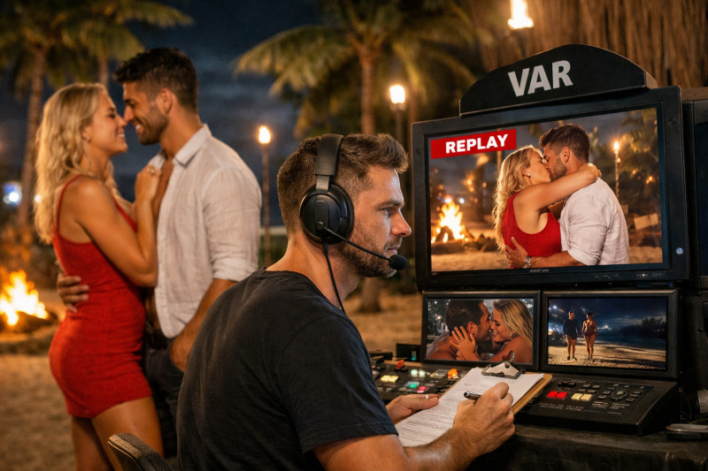 VAR temptation island (Foto: ChatGPT)