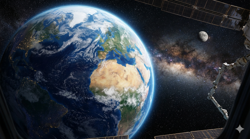 Moeder aarde (@Gemini-AI-impressie) 