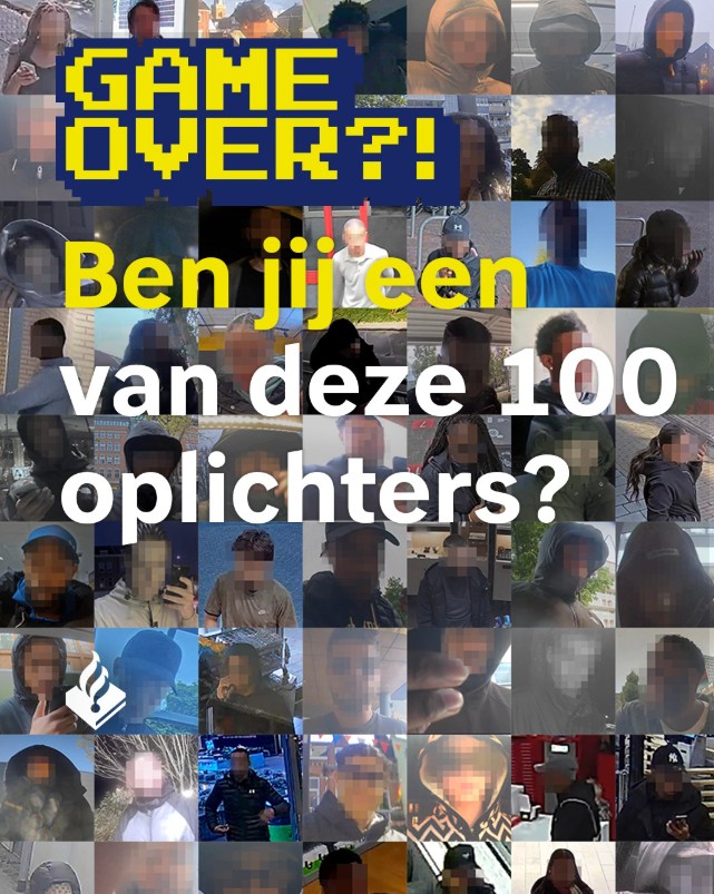 Game over - Politie.nl (Foto: Politie.nl )