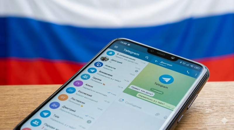  Rusland wil surveillance burgers, blokkade Telegram en VPNs (@Gemini-AI-impressie) 