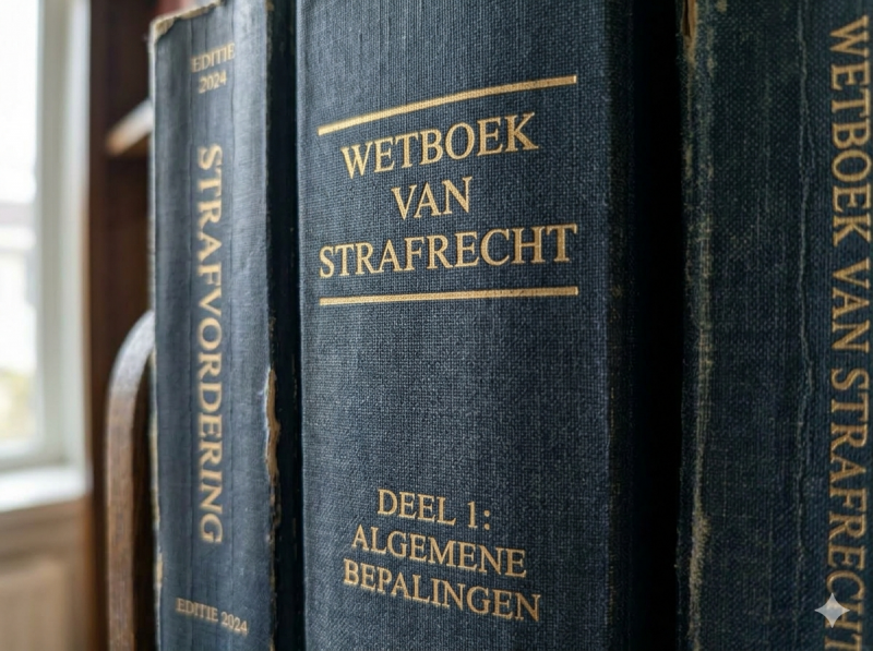 Wetboek van Strafrecht (@Gemini-AI-impressie) 