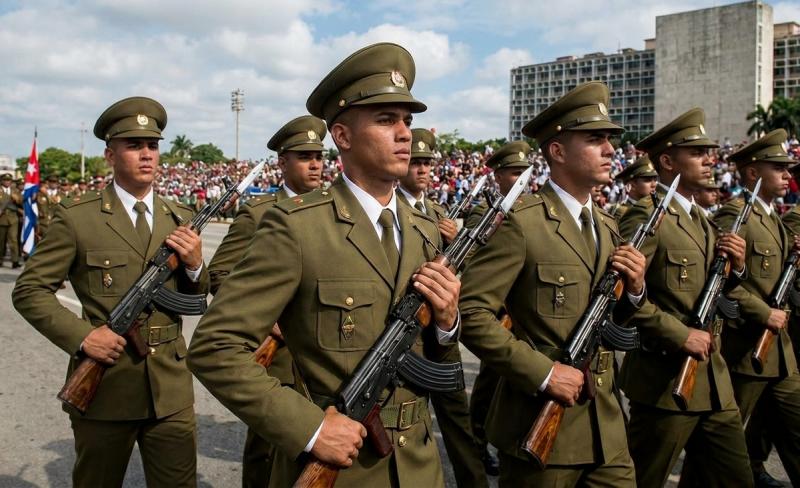 Fuerzas Armadas Revolucionarias - Cubaans leger (@Gemini-AI-impressie) 
