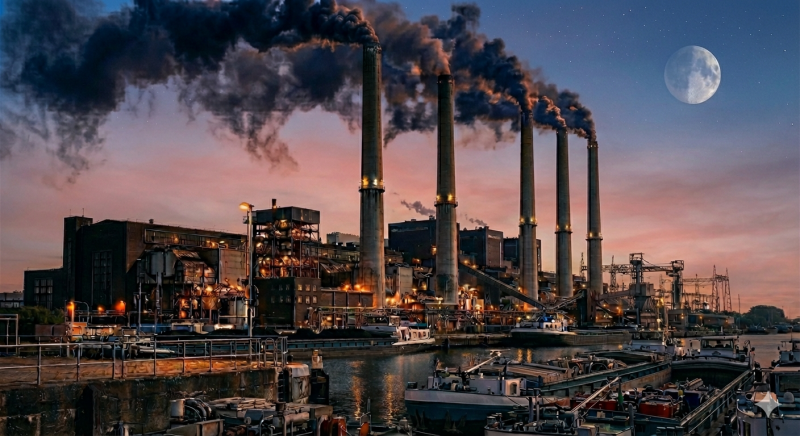 Kolencentrale (@Gemini-AI-impressie l