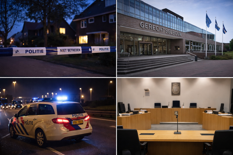 Beeld ter illustratie - rechtbank (Foto: ChatGPT)