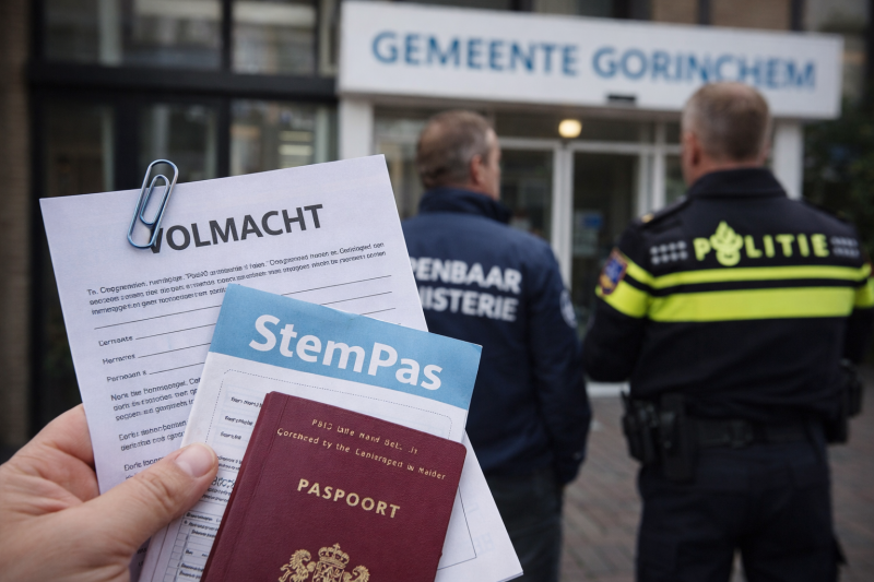 Beeld ter illustratie gorinchem fraudeonderzoek stembus (Foto: ChatGPT)