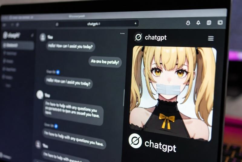 OpenAI snoert sexchatbot de mond (Afbeelding: Grok AI / FOK.nl)