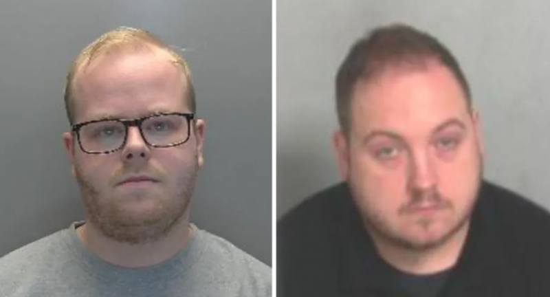 Ethan Towers (links) en John Watson (foto: Cambridgeshire Police)