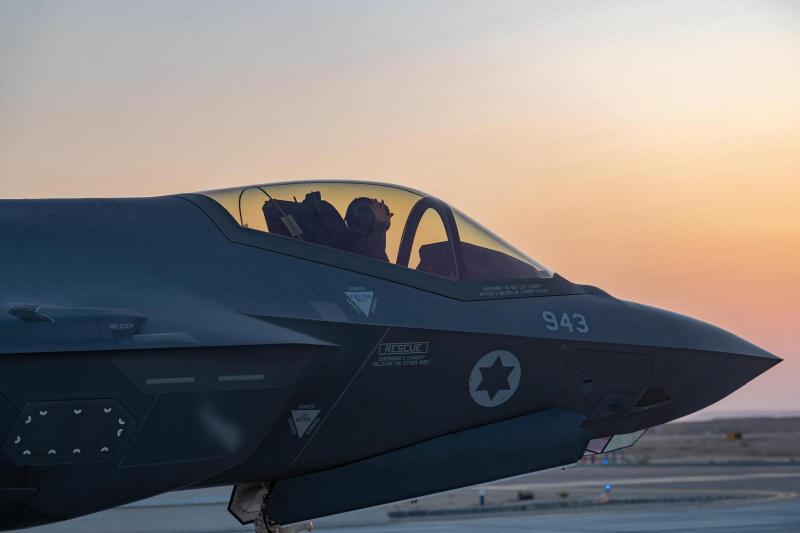 Israeli Air Force F-35I Adir, Operation Roaring Lion maart 2026 (@IDF Spokesperson's Unit / CC BY-SA 3.0)
