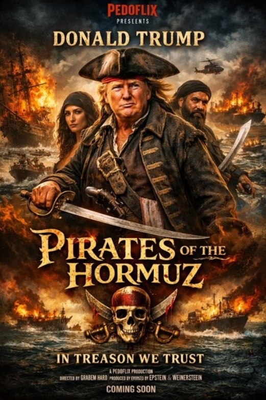 Donald Trump in 'Pirates of the Hormuz'