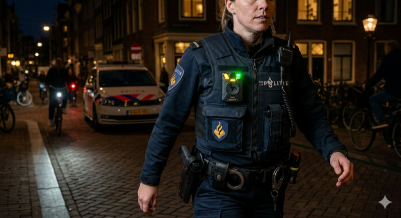 Politie agente (@Gemini-AI-impressie) 