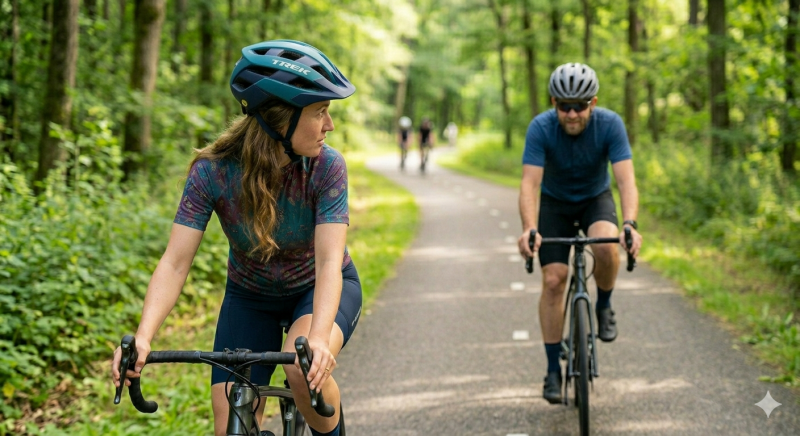 Fietsen met fietshelm! Fietsen met fietshelm!