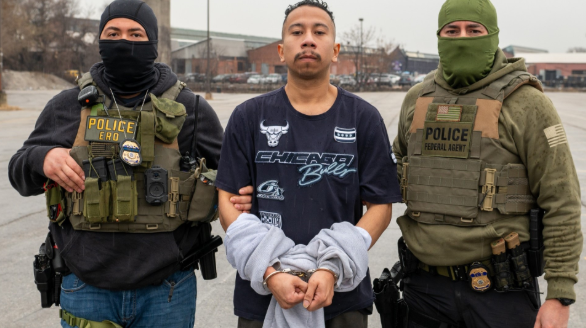 ICE agenten arresteren bendelid MS-13 in Boston, Maryland
