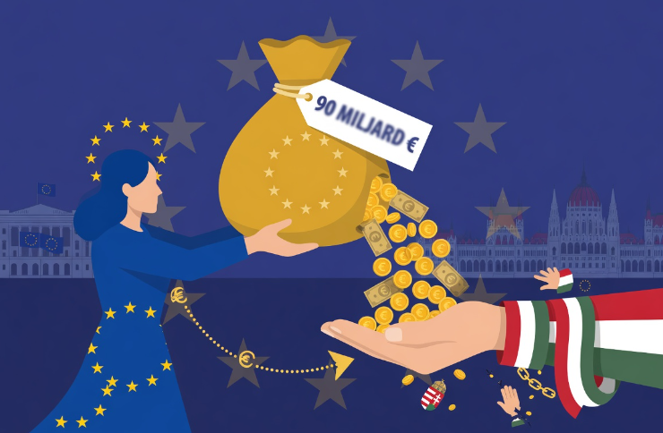 EU geeft 90 miljard aan Oekra&iuml;ne