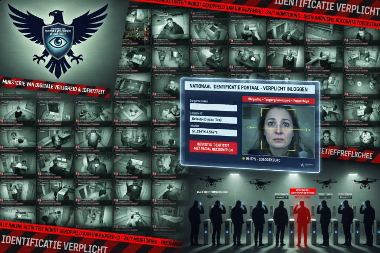 Massasurveillance en privacyschending door overheden (Grok AI / FOK.nl)