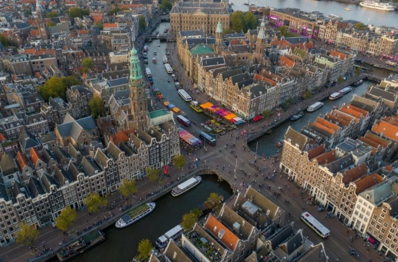 Dronefoto Amsterdam Dronefoto Amsterdam