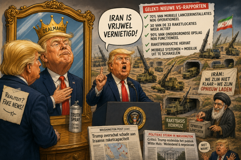 Geweldige Trump (Foto: ChatGPT voor FOK!) Geweldige Trump (Foto: ChatGPT voor FOK!)