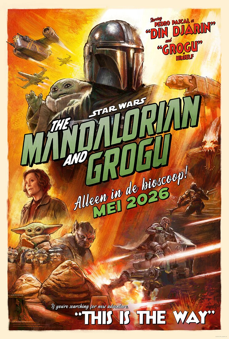The Mandalorian and Grogu: filmposter