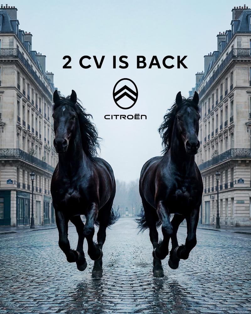 2 CV is back (@StellantisCitroen) 